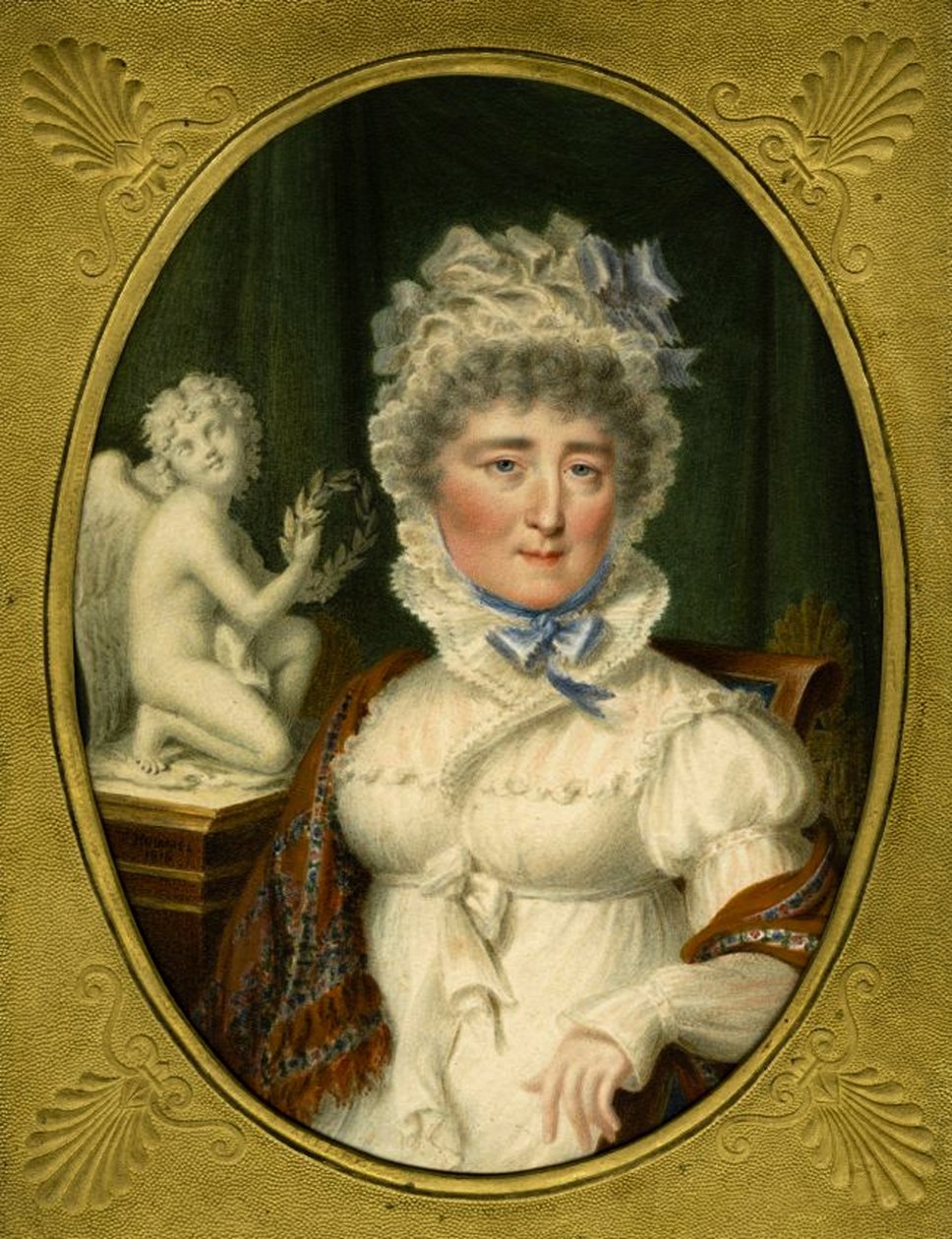 Portrét princezny Elzbiety Izabely Lubomirské rozené hraběnky Czartoryské 1736-1816, 1816 od Carl Hummel