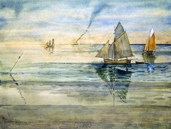 Oresund od Carl Johan Forsberg