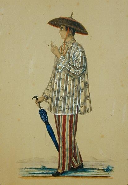 Mestizo z Manily (ručně barvené lito) od Carl Johann Karuth