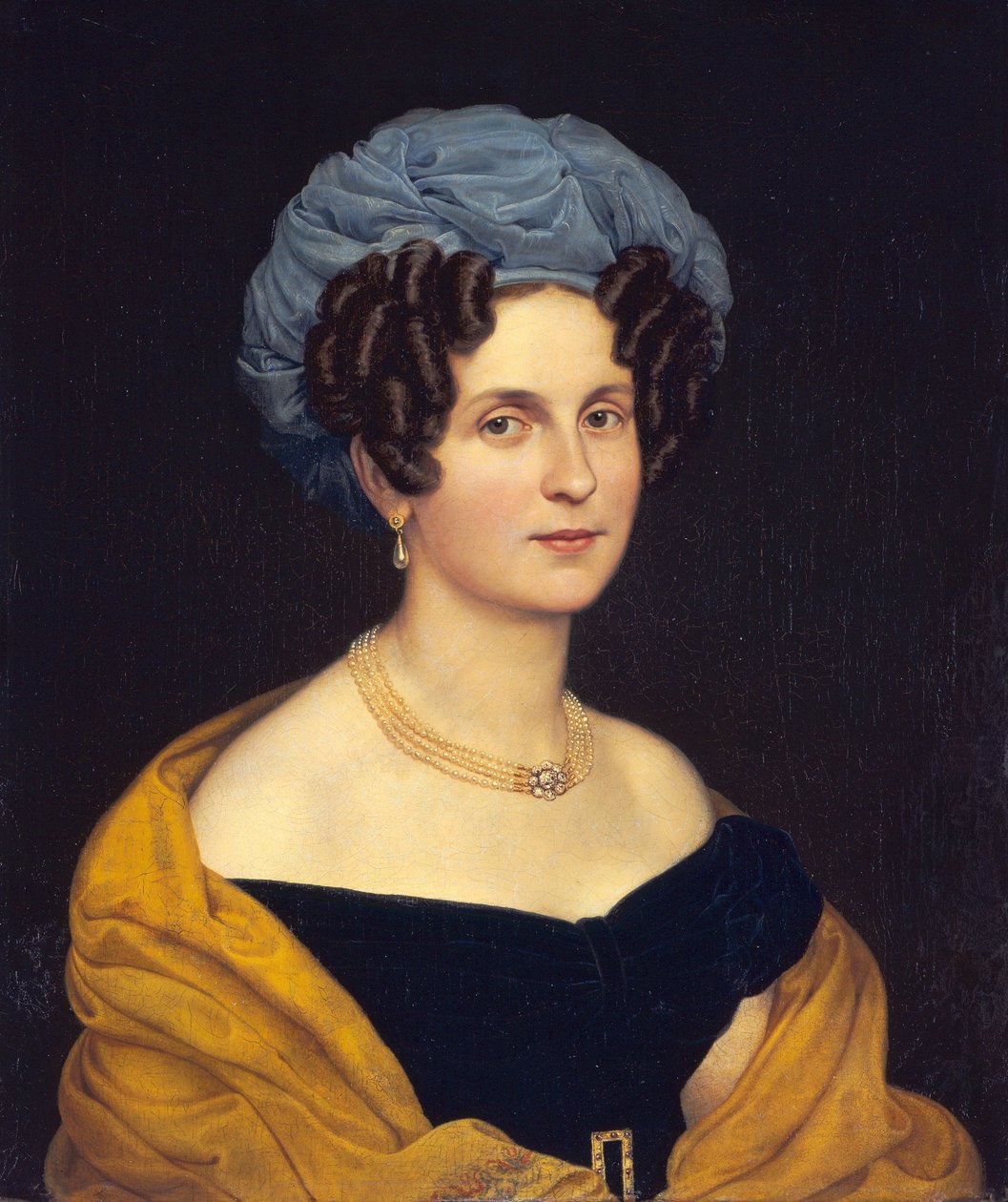 Německy: Portrét komorní pěvkyně Karoline Seidler-Wranitzky od Carl Joseph Begas