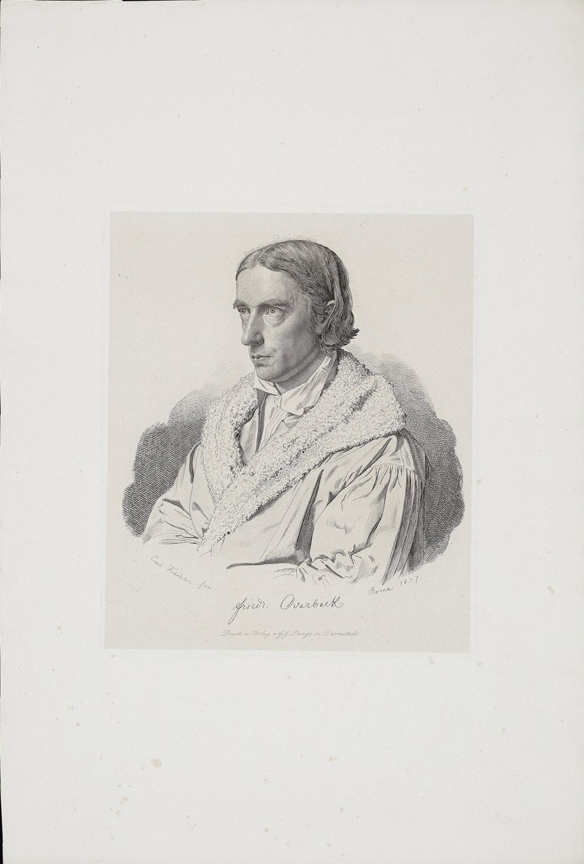 Johann Friedrich Overbeck 1789-1869, 1837 od Carl Küchler