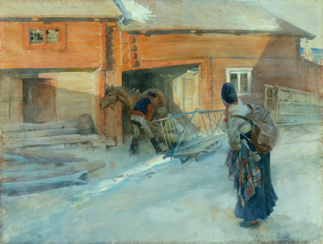 Farma, Bingsjo od Carl Larsson