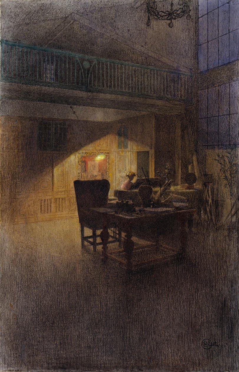 U klavíru od Carl Larsson
