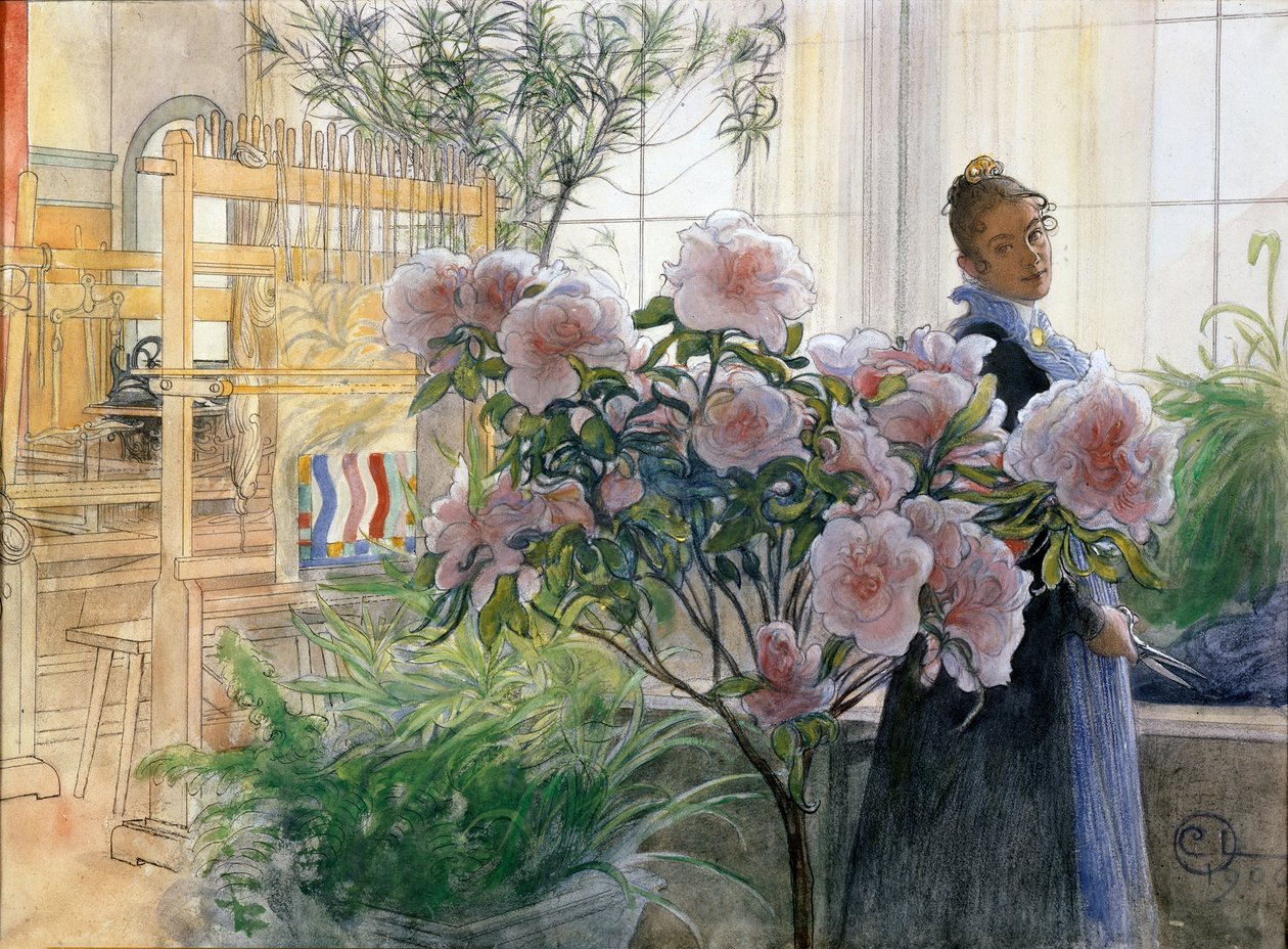 Azalka od Carl Larsson