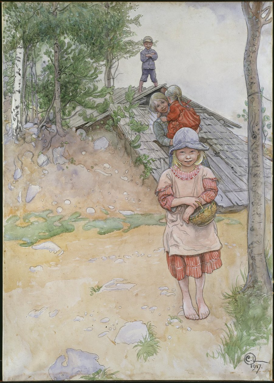 U sklepa od Carl Larsson