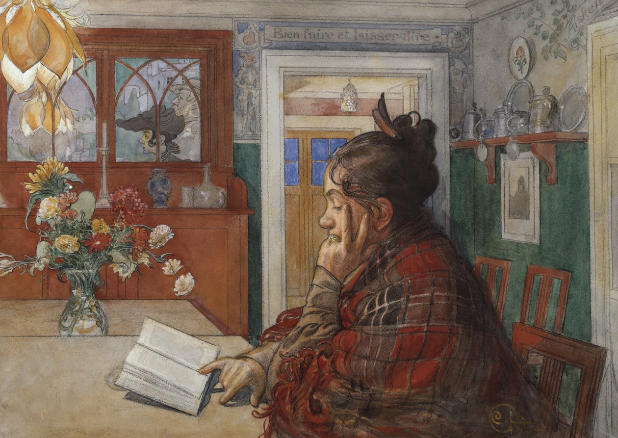 Karin Readingová od Carl Larsson