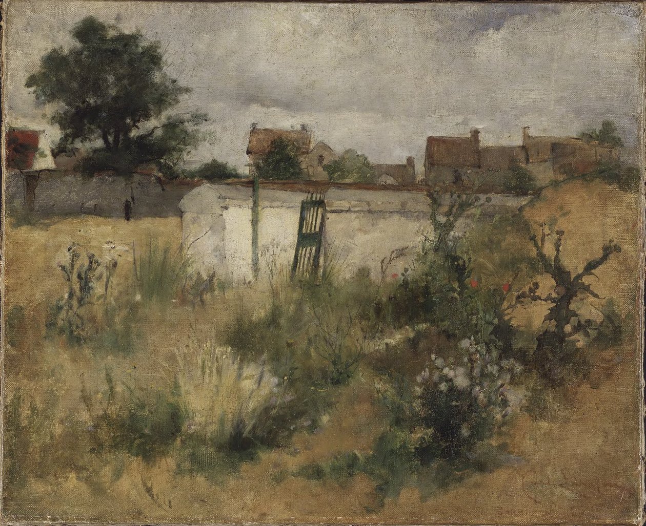 Krajinná studie z Barbizonu od Carl Larsson