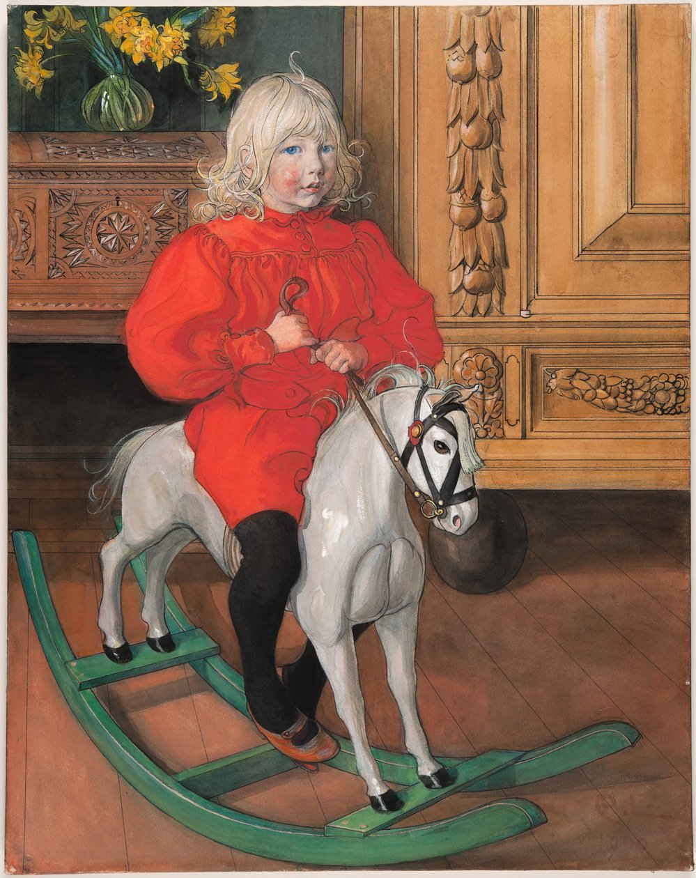 „Murre“. Portrét Casimira Laurina od Carl Larsson