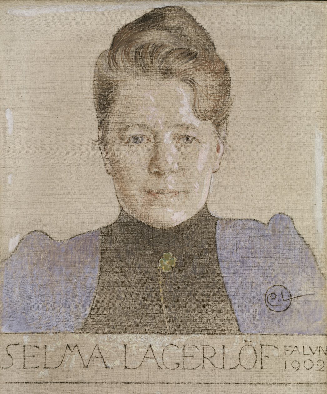 Selma Lagerlof, 1902 od Carl Larsson