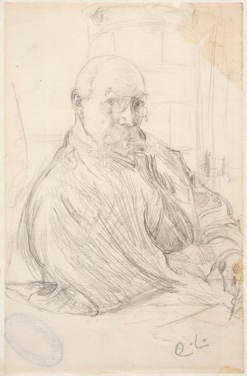 Autoportrét od Carl Larsson