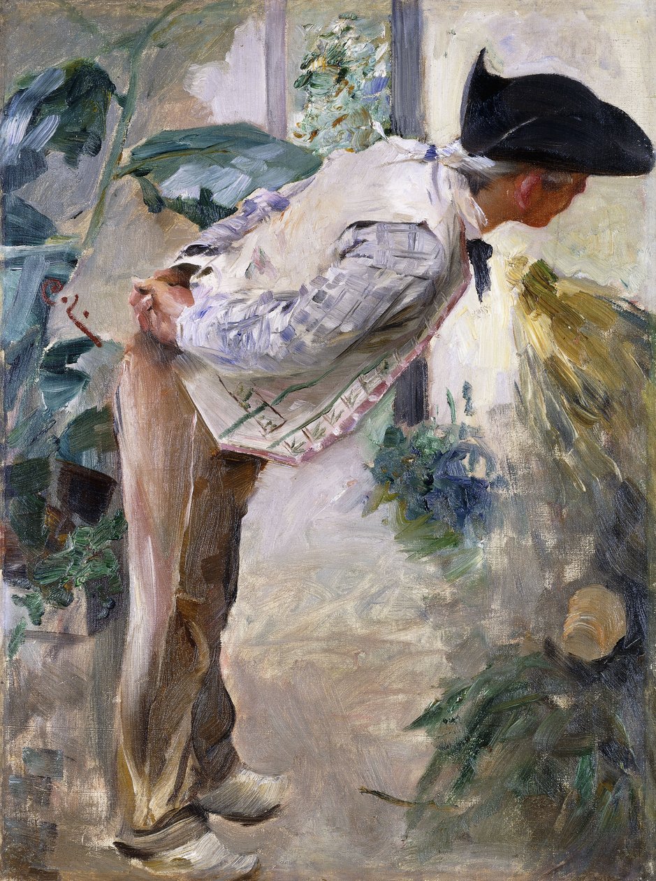 Zahradník; Tradgardsmastaren, 1883 od Carl Larsson