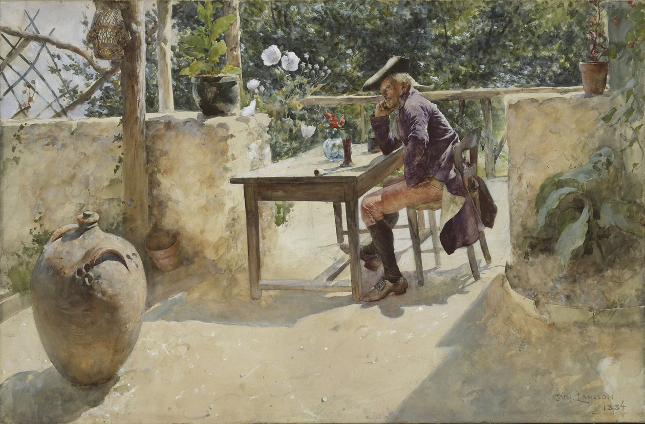 Vinná réva od Carl Larsson