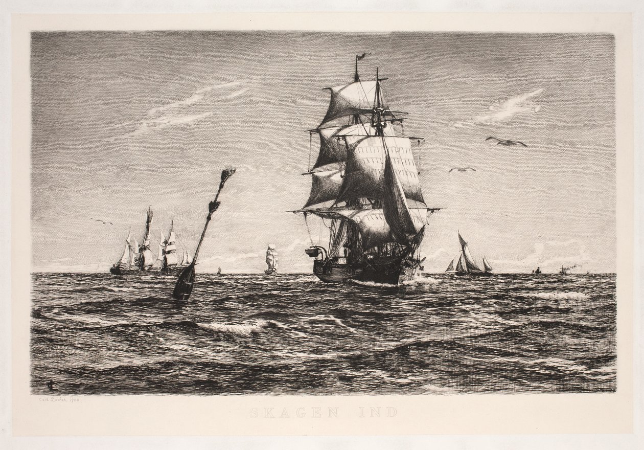 Skagen dovnitř od Carl Locher