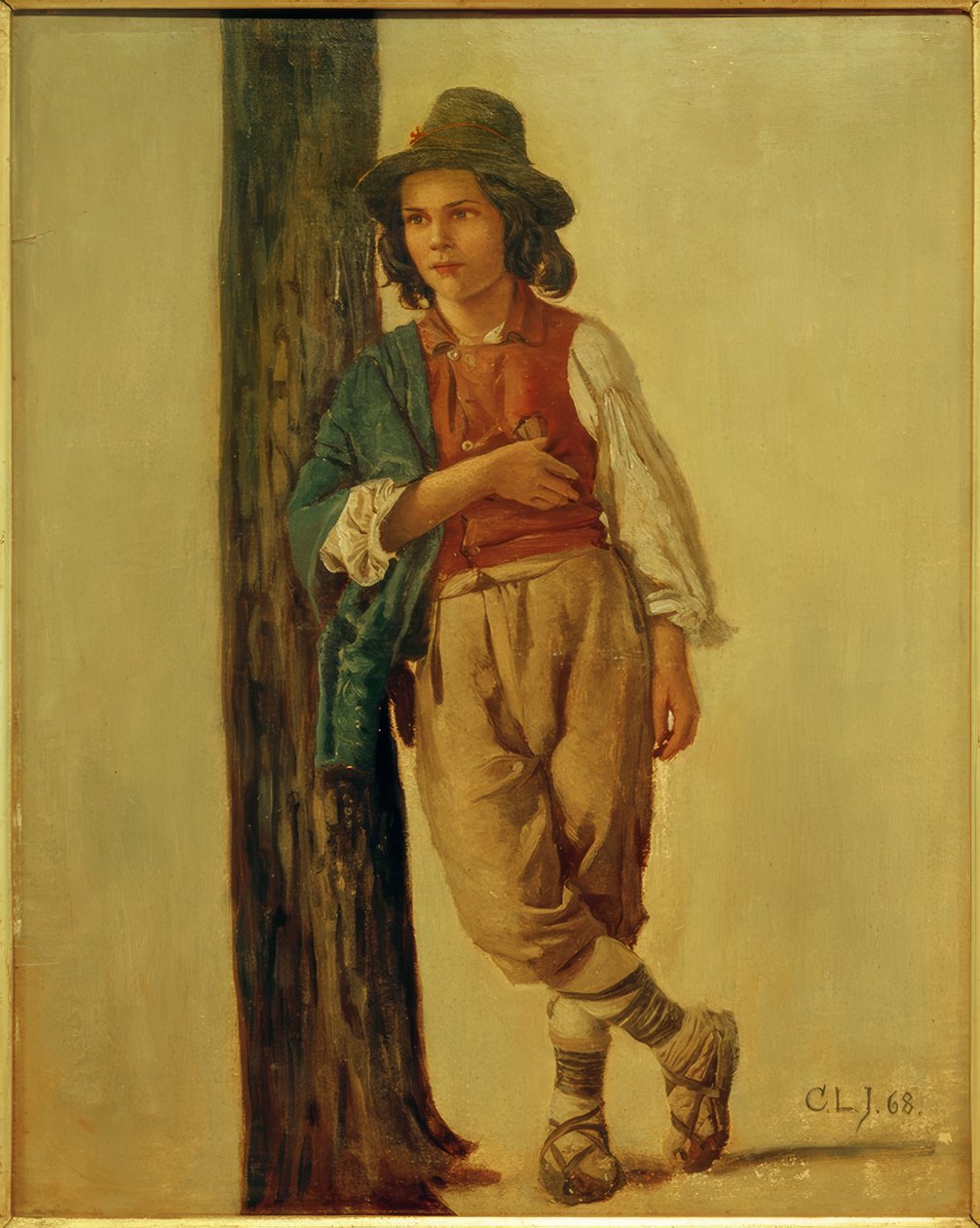 C.L.Jessen, italský ovčák od Carl Ludwig Jessen