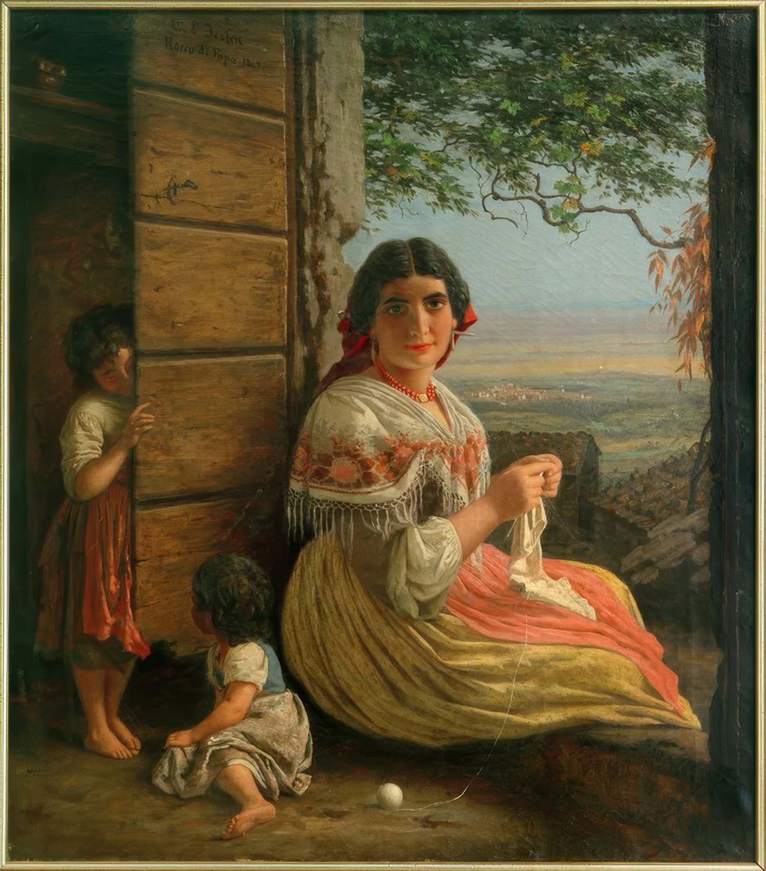 C.L.Jessen, pletení italsky od Carl Ludwig Jessen