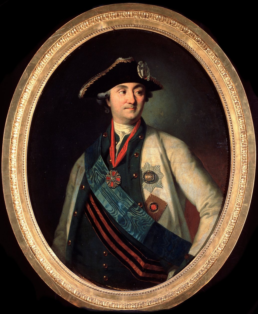 Hrabě Alexej Grigorjevič Orlov z Chesmy, 1737–1808, 1779. od Carl Ludwig Johann Christineck
