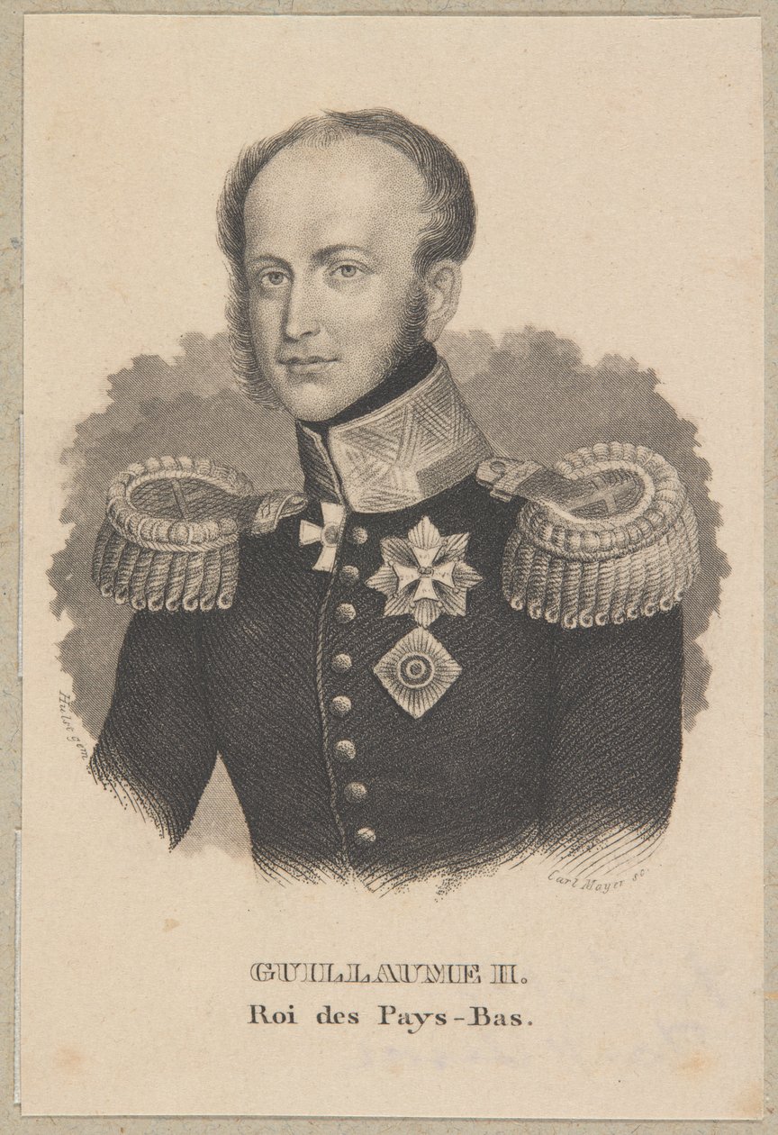 Vilém II., král Nizozemska od Carl Mayer