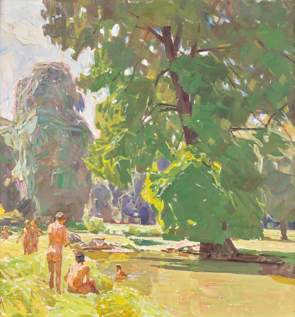 Z vídeňského Prátru II od Carl Moll