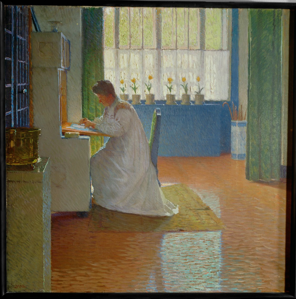 Můj obývací pokoj (malba na plátně) od Carl Moll