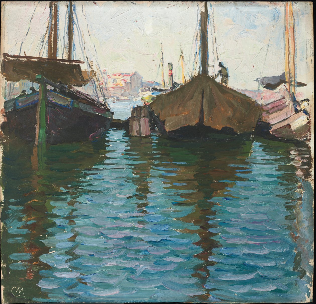 Venedig (olej na panelu) od Carl Moll