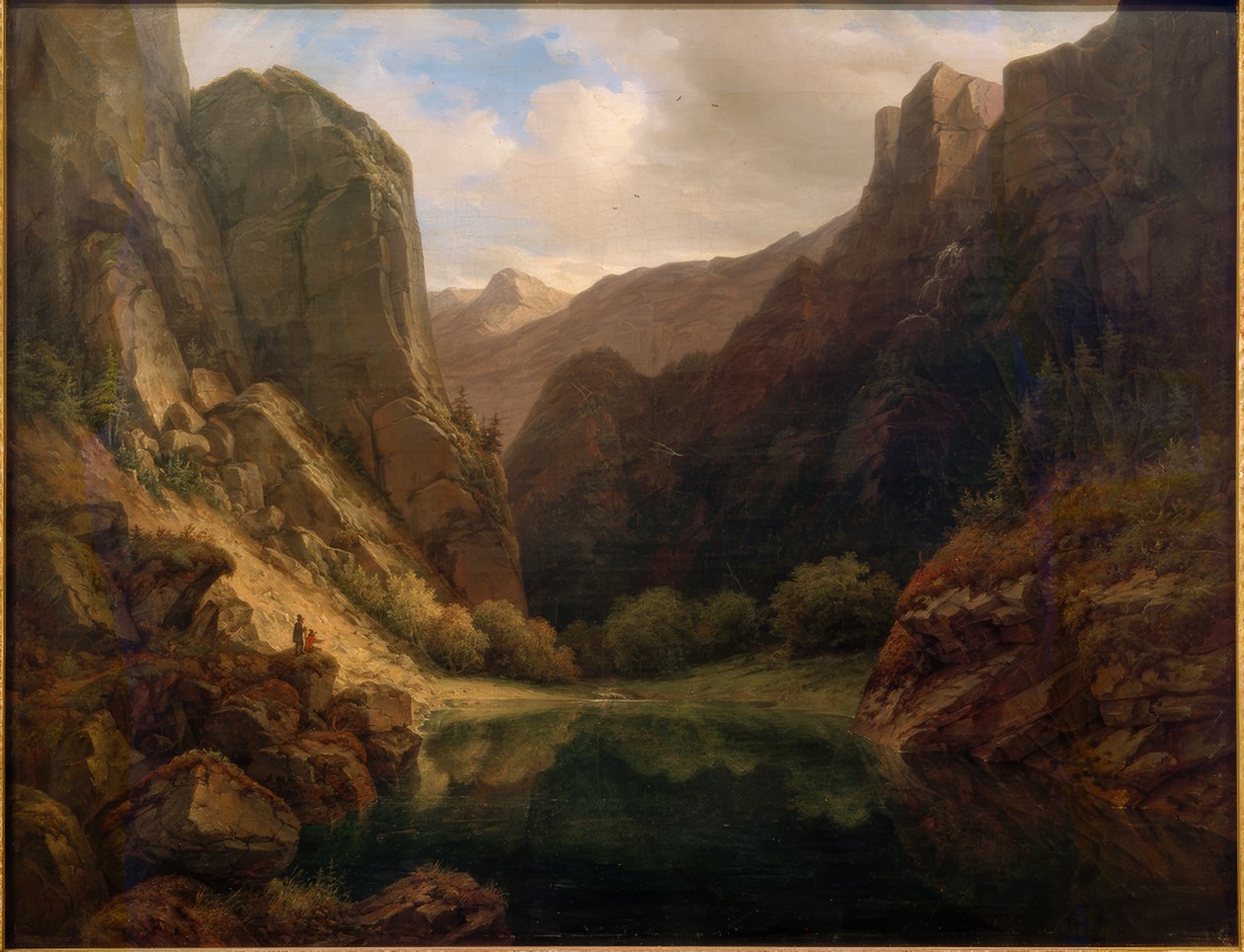 Bergsee od Carl Morgenstern