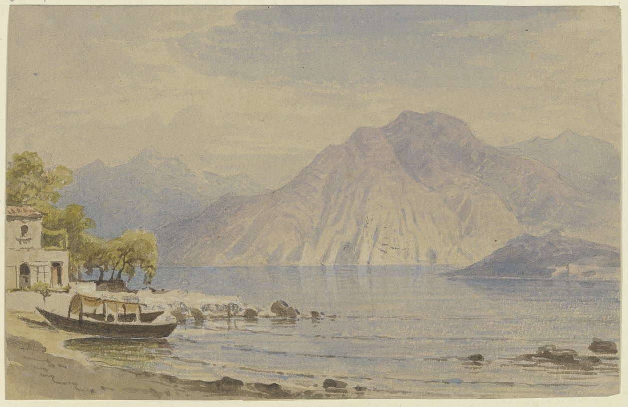 Jezero Como od Carl Morgenstern