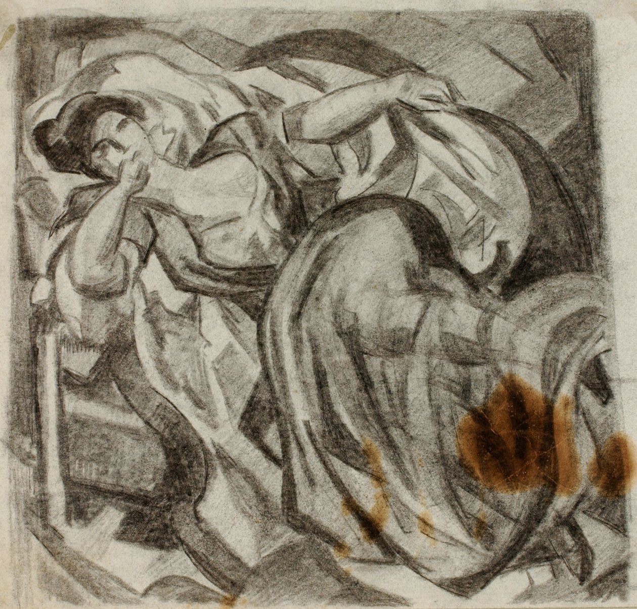 Ležící žena od Carl Newman