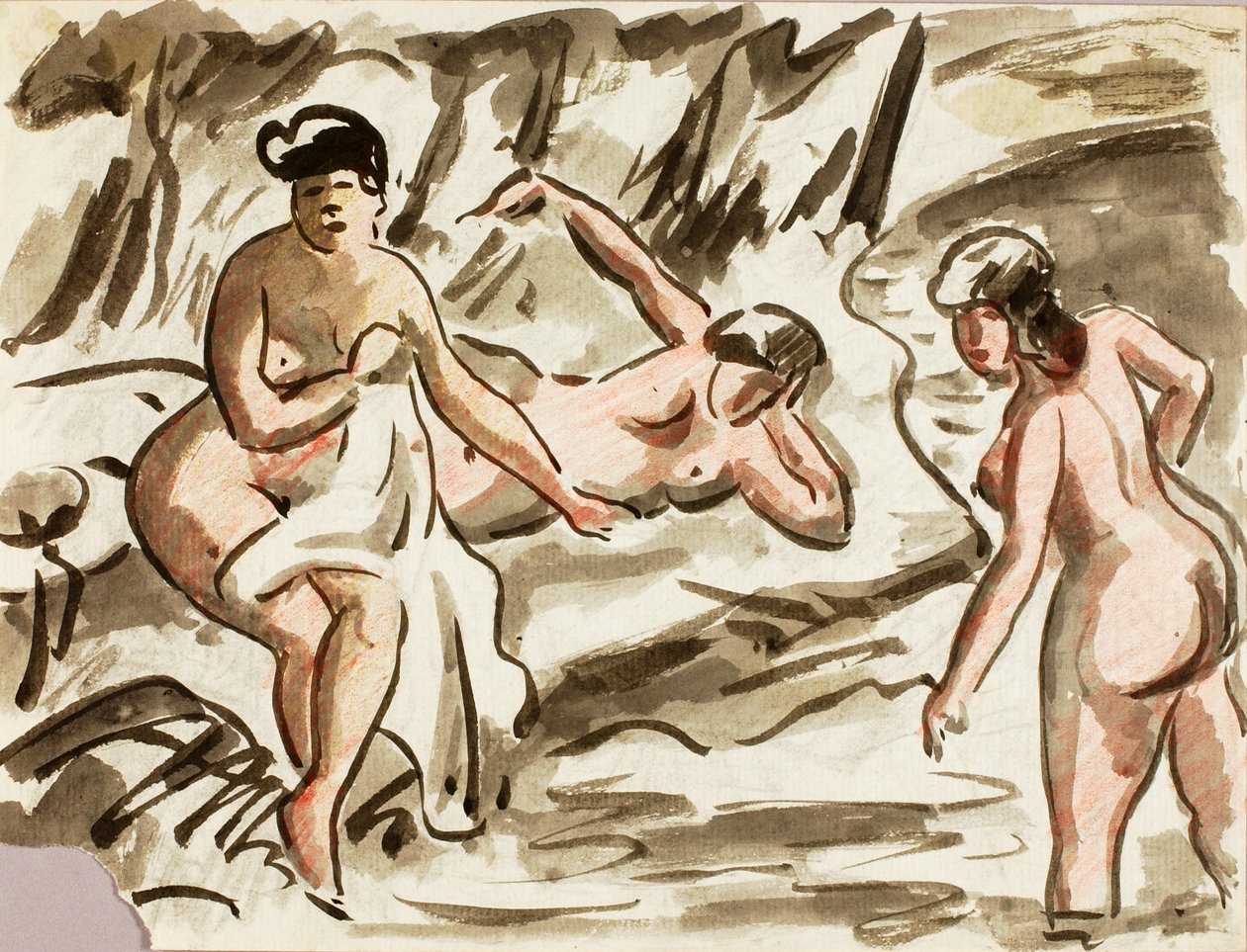 Tři ženské akty od Carl Newman