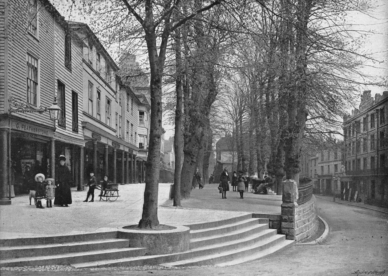 The Pantiles, Tunbridge Wells, c1896 od Carl Norman