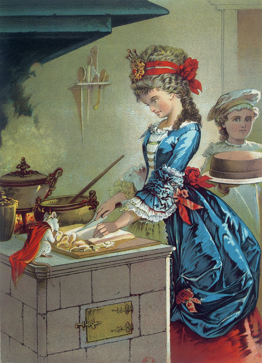 V kuchyni, ilustrace z 