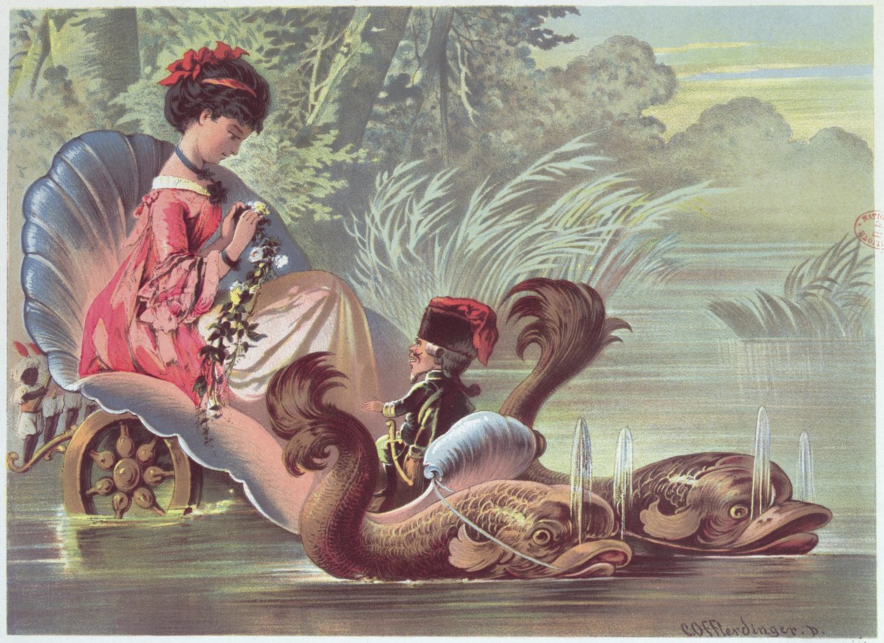 Na vodě, ilustrace z 