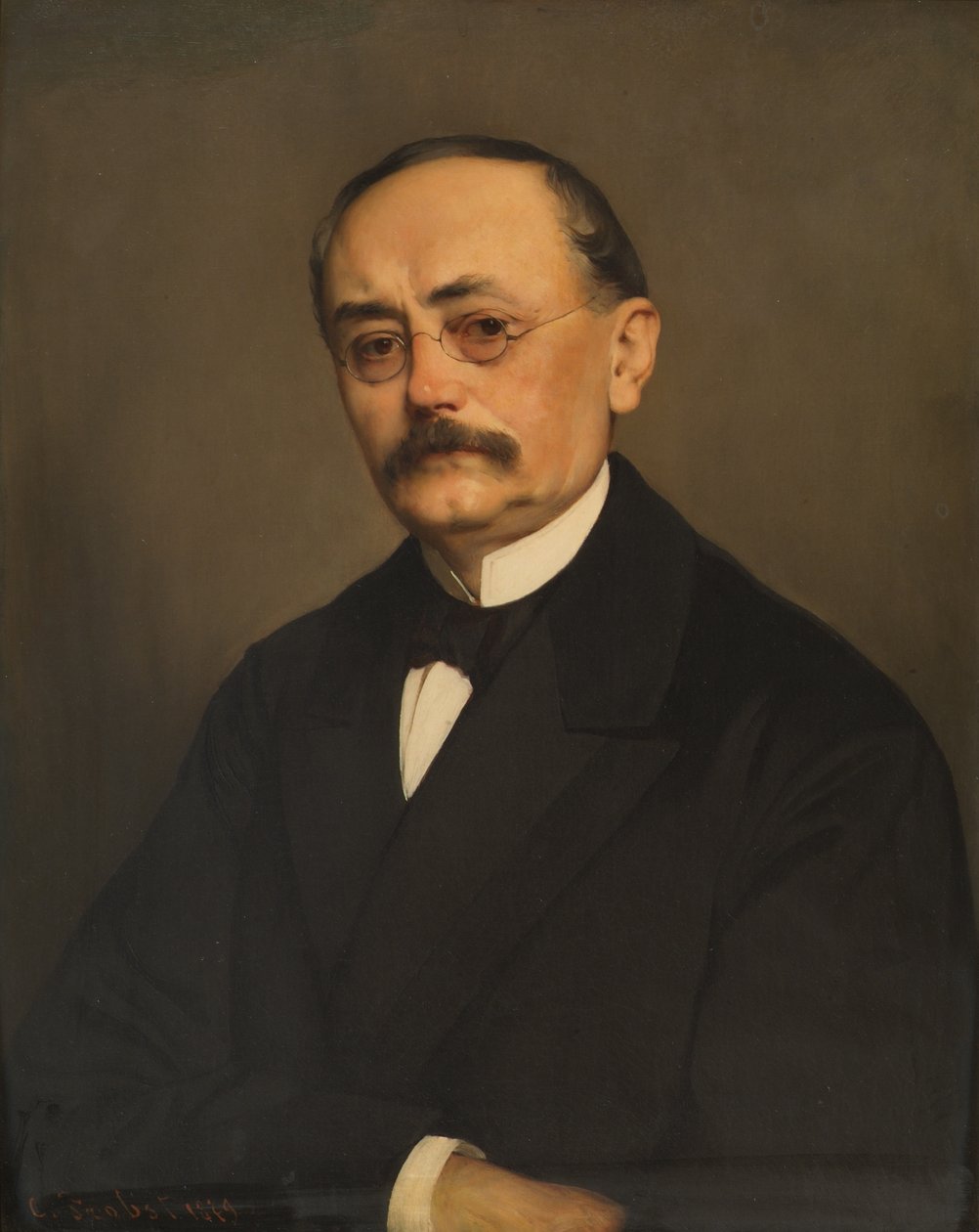 Ministr Leopold Ritter Hasner von Artha od Carl Probst