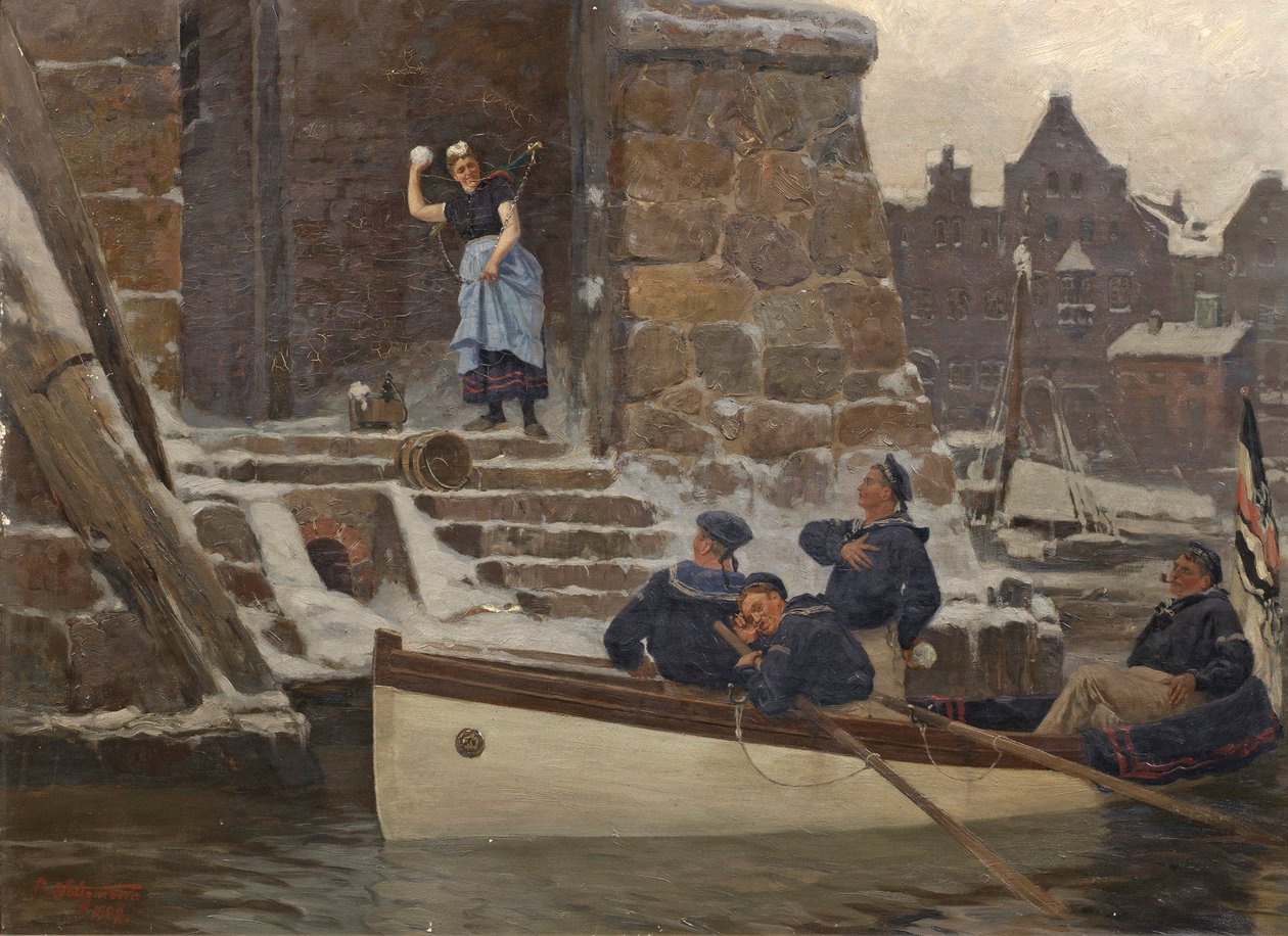 Carl Saltzmann - pojištění míru, 1909 od Carl Saltzmann