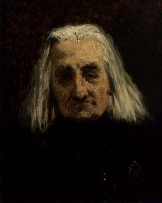 Portrét Franze Liszta (1811-1886) (olej na plátně) od Carl Schlosser