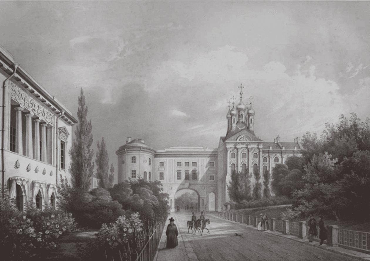 Císařské lyceum v Carskoje Selo, 50. léta 19. století od Carl Schulz