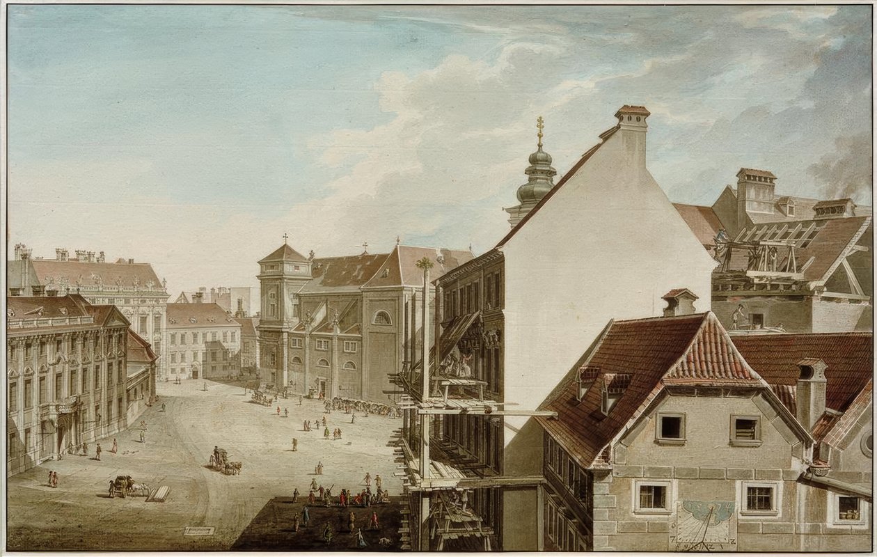 Freyung ve Vídni od Carl Schütz