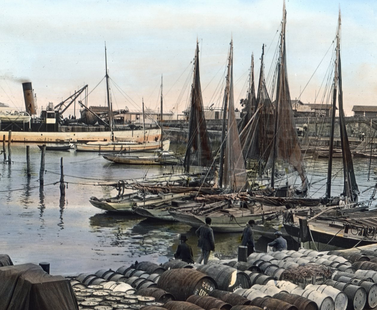 Přístav, Charente-Maritime, Francie (foto) od Carl Simon