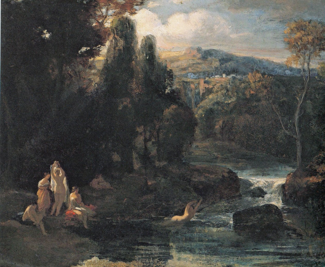 Koupání nymf od Carl Spitzweg