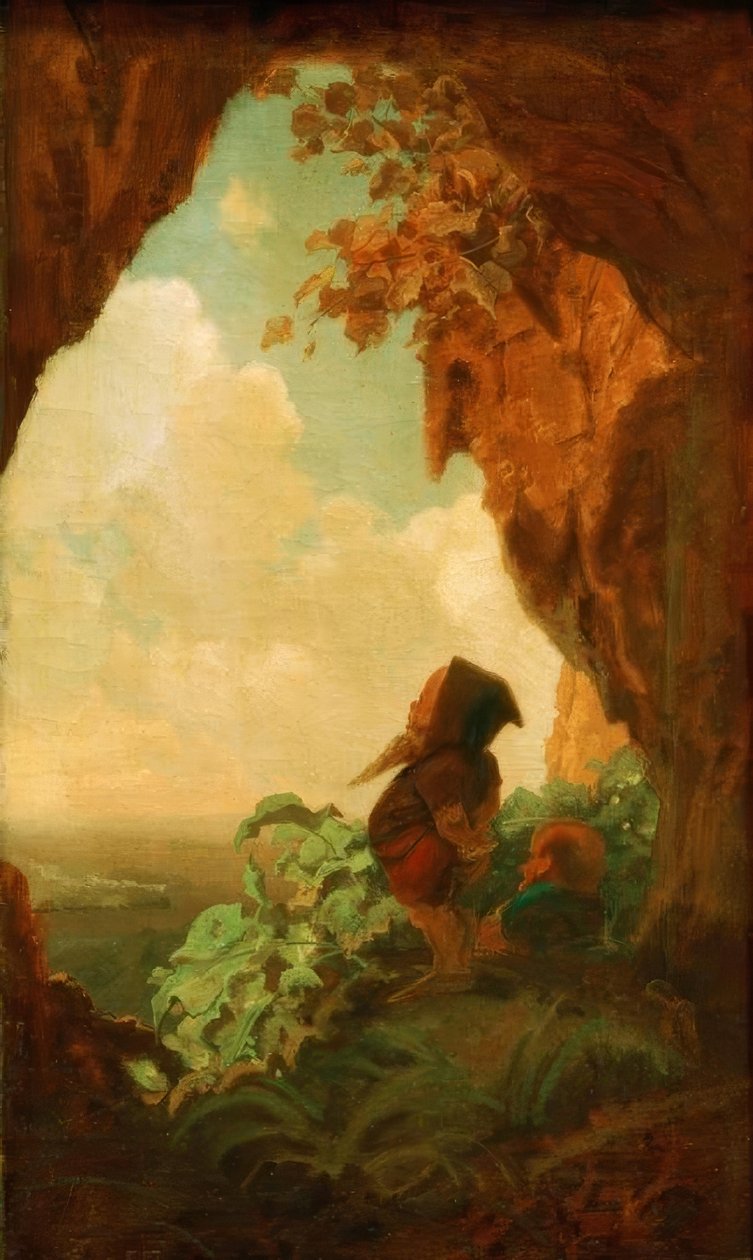 Horníci, aneb první železnice od Carl Spitzweg