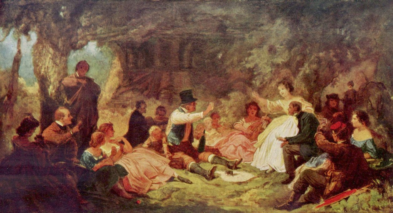 Piknik od Carl Spitzweg