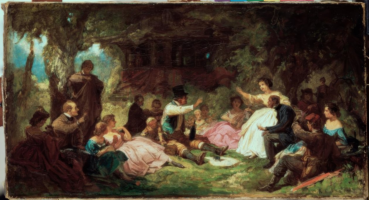 Piknik od Carl Spitzweg