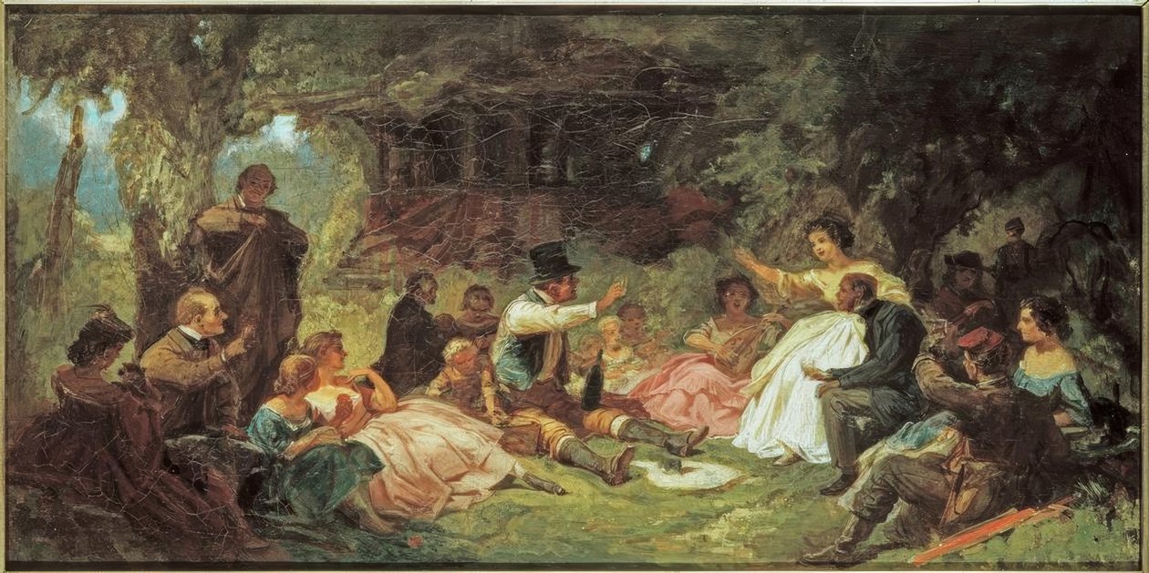 Piknik od Carl Spitzweg