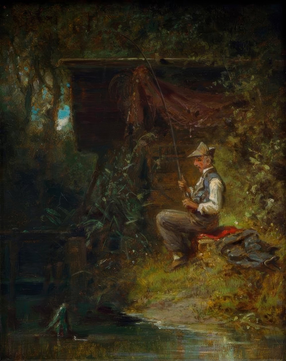 Rybář od Carl Spitzweg