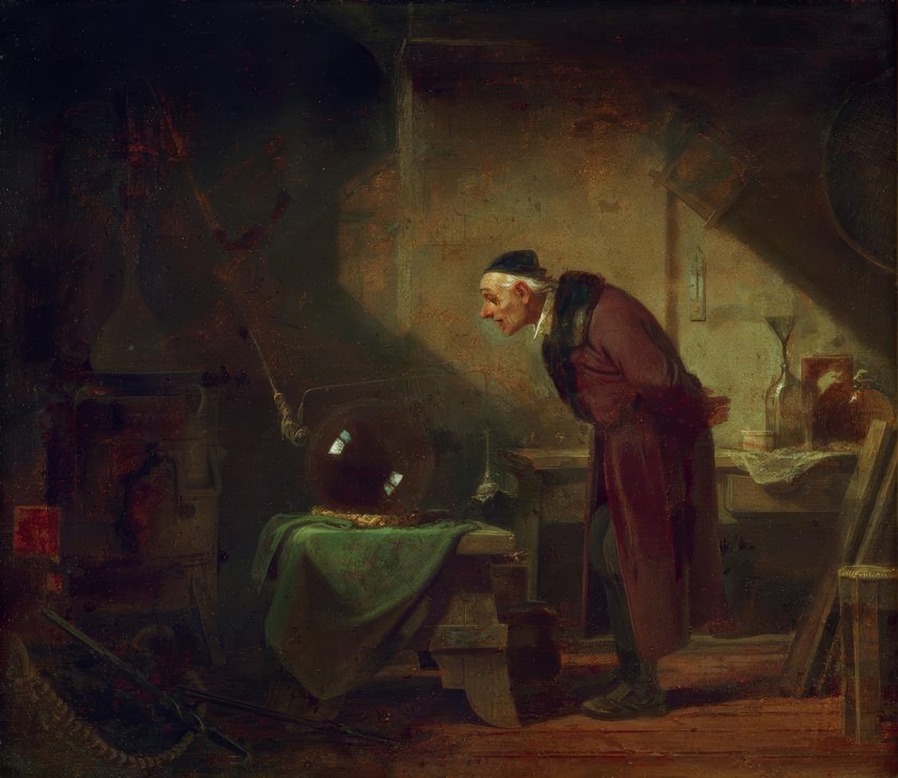 Chemik od Carl Spitzweg