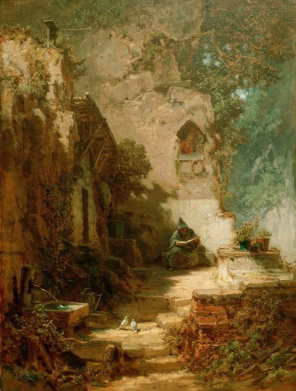 samotář od Carl Spitzweg