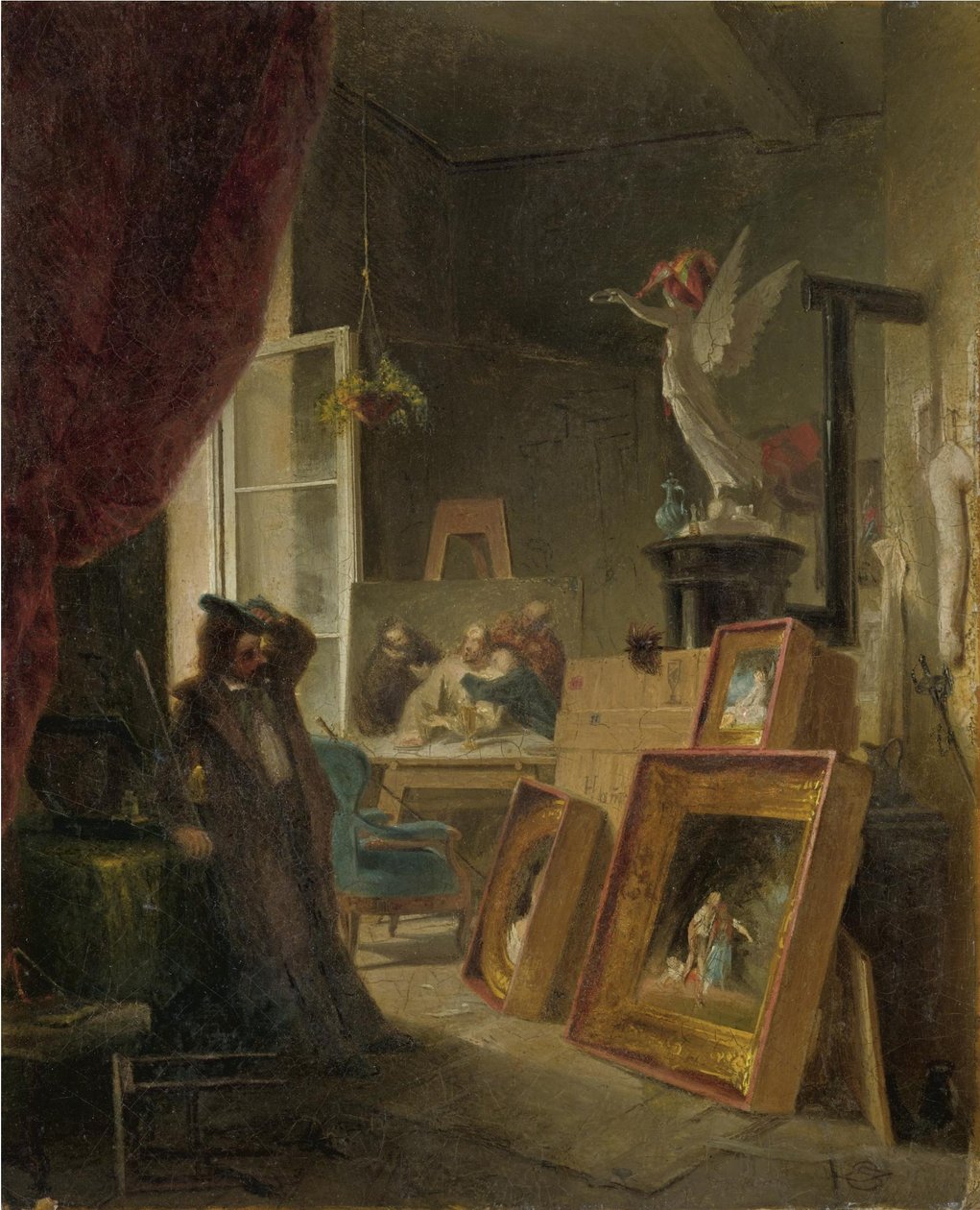 Malíř historie od Carl Spitzweg