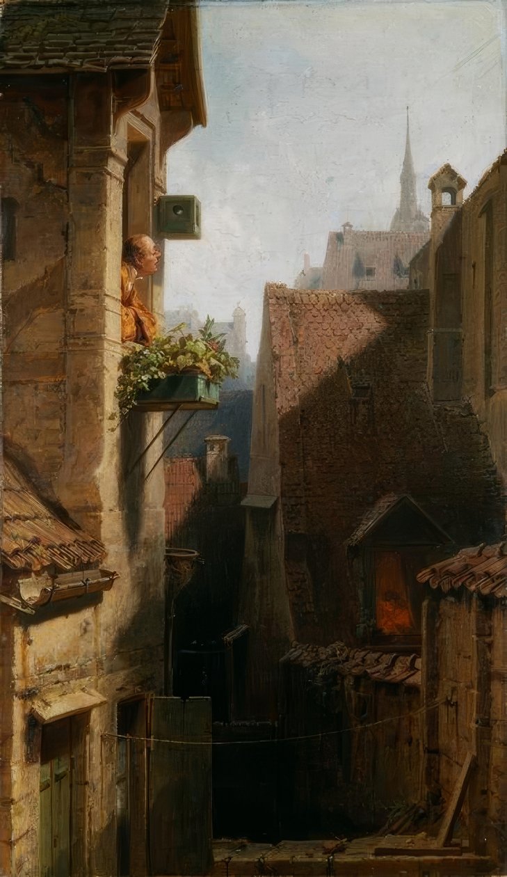 Hypochondr od Carl Spitzweg