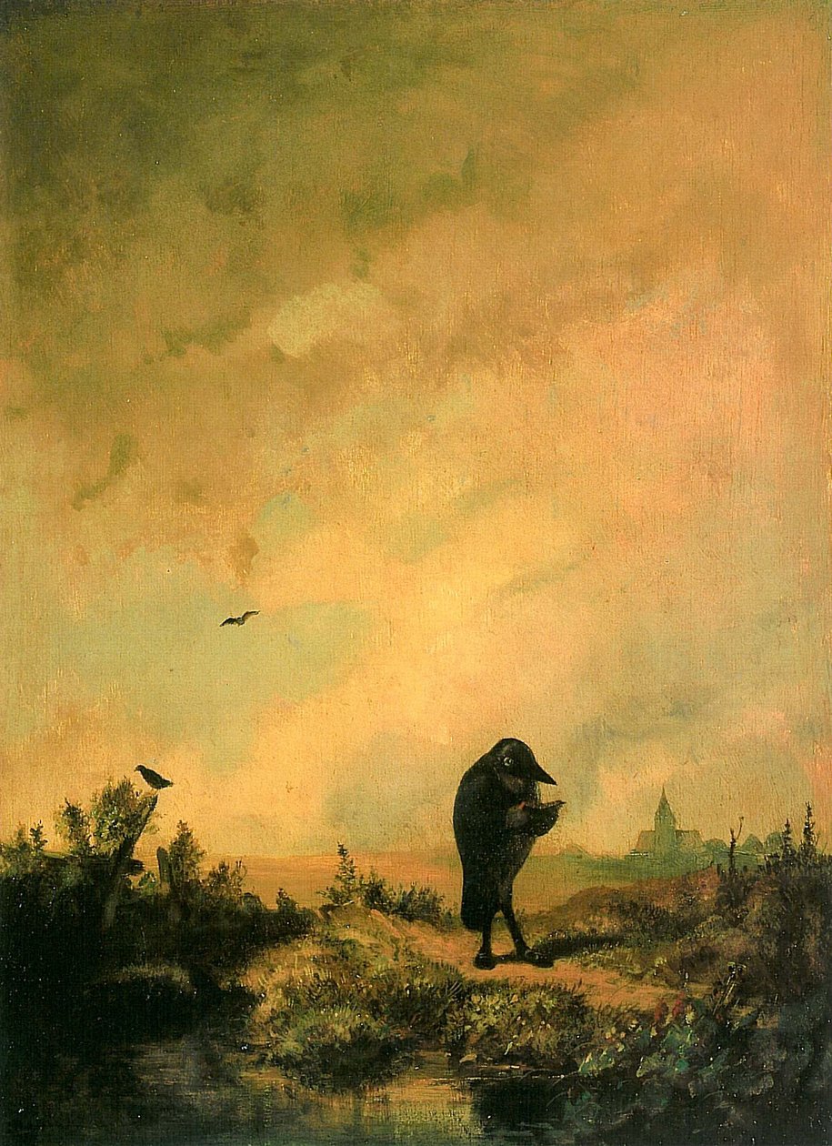 Havran od Carl Spitzweg
