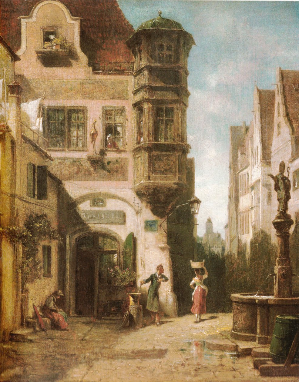 Prozatímní v lásce od Carl Spitzweg