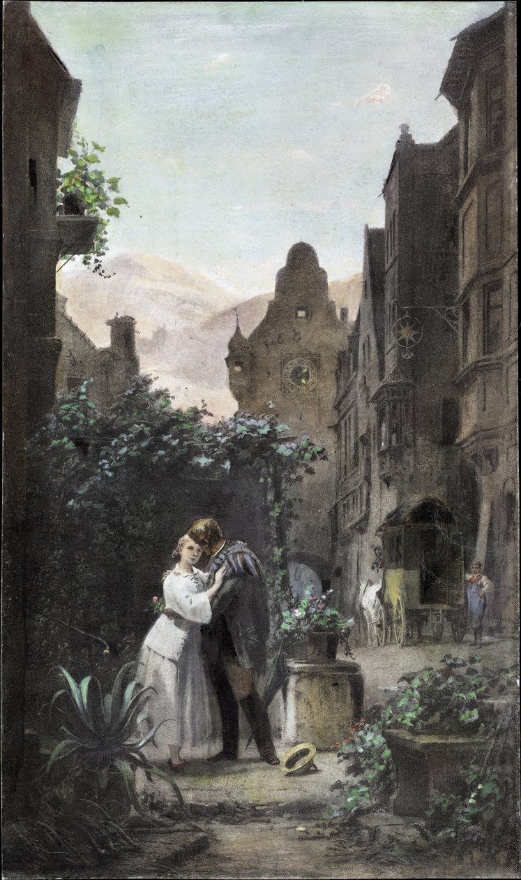 Rozloučení od Carl Spitzweg